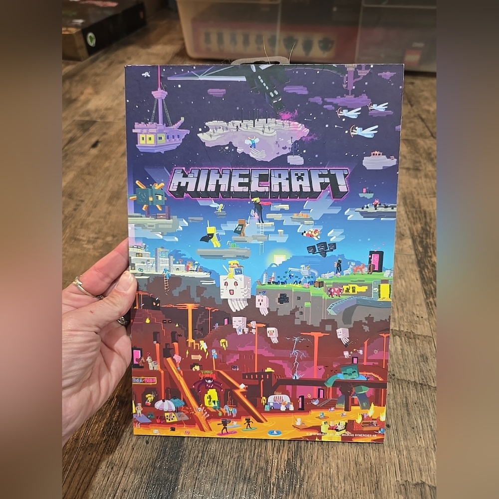 Mojang Jinx Minecraft Wall decor sz 12x8